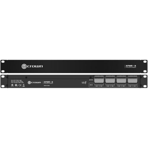 Crown XFMR8 восьмиканальный блок трансформаторов Crown XFMR8 восьмиканальный блок трансформаторов