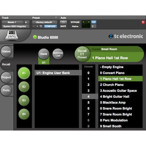TC Electronic System6000 Integrator плагин формата VST, AAX, RTAS, AU (Windows, Mac OS X) для процессоров серии System 6000