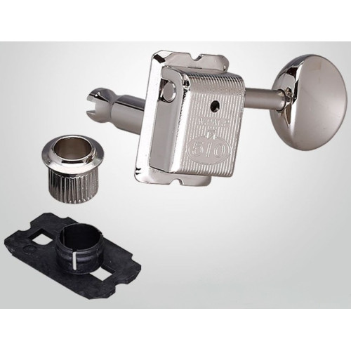 Gotoh SDS510-05M-N-(L6) колки Vintage style, 6 в линию, цвет никель, овал Gotoh SDS510-05M-N-(L6) колки Vintage style, 6 в линию, цвет никель, овал