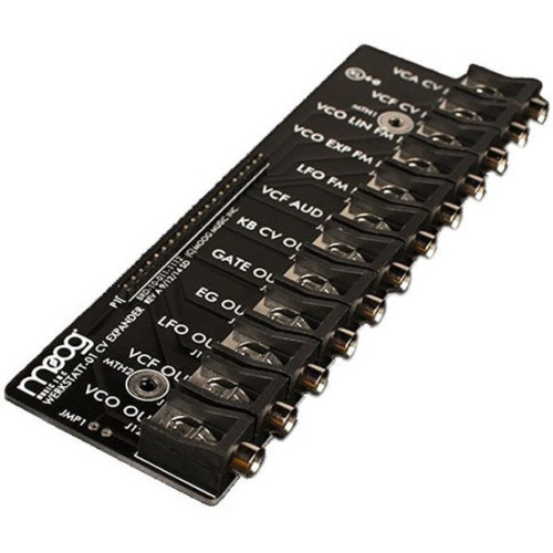 Moog Werkstatt CV Expansion Header 3.5 mm панель с дополнительными CV входами/выходами для Werkstatt Moog Werkstatt CV Expansion Header 3.5 mm панель с дополнительными CV входами/выходами для Werkstatt