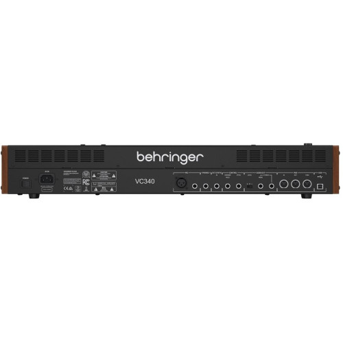 Behringer Vocoder VC340 аналоговый вокодерный синтезатор Behringer Vocoder VC340 аналоговый вокодерный синтезатор