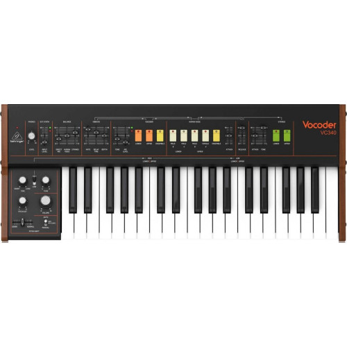 Behringer Vocoder VC340 аналоговый вокодерный синтезатор Behringer Vocoder VC340 аналоговый вокодерный синтезатор