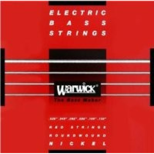 Warwick 42300ML 5B струны для 5-струнного баса Red Label 40-130, сталь Warwick 42300ML 5B струны для 5-струнного баса Red Label 40-130, сталь