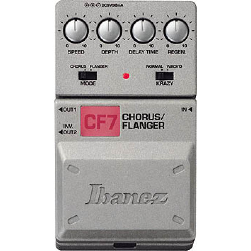 Ibanez CF7 CHORUS / FLANGER педаль эффектов Ibanez CF7 CHORUS / FLANGER педаль эффектов