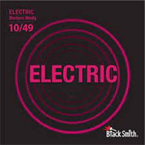 BlackSmith Electric Medium Meaty 10/49 струны для электрогитары, 10-49, намотка из никеля BlackSmith Electric Medium Meaty 10/49 струны для электрогитары, 10-49, намотка из никеля