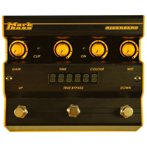 Markbass Riverbero педаль эффектов "реверберация", программируемые пресеты по USB Markbass Riverbero педаль эффектов "реверберация", программируемые пресеты по USB