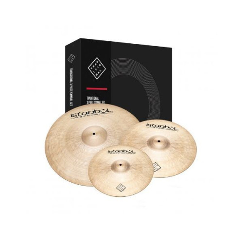Istanbul Agop Traditional Cymbal Set (14"/ 16"/ 20") комплект тарелок, кейс Istanbul Agop Traditional Cymbal Set (14"/ 16"/ 20") комплект тарелок, кейс