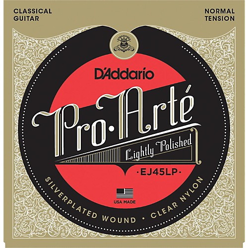 D'Addario EJ45LP набор из 6 струн для гитары классик нейлон-серебро NT 028-043 D'Addario EJ45LP набор из 6 струн для гитары классик нейлон-серебро NT 028-043