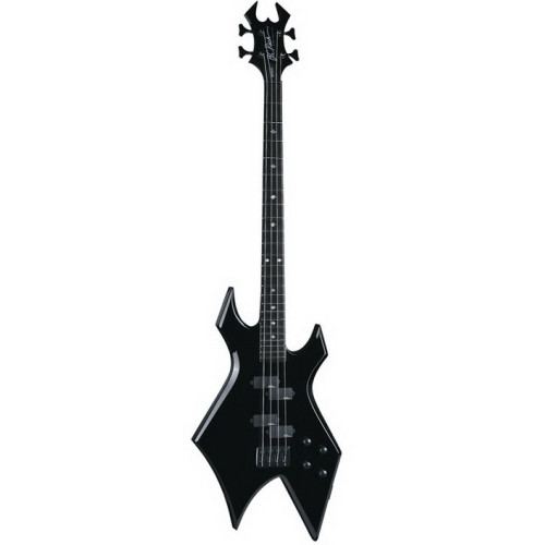 B.C.Rich NTWBO бас-гитара Neck Thru Warlock, Onyx B.C.Rich NTWBO бас-гитара Neck Thru Warlock, Onyx