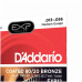 D'Addario EXP-12 стр. для ак. гит. бронза 80 / 20 в обол., Medium 13-56, 6-гранный корд D'Addario EXP-12 стр. для ак. гит. бронза 80 / 20 в обол., Medium 13-56, 6-гранный корд