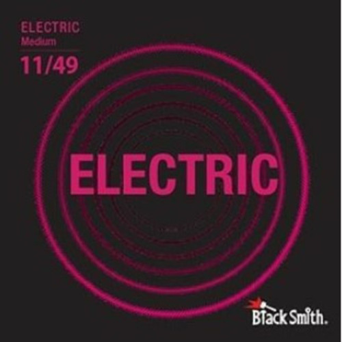 BlackSmith Electric Medium 11/49 3 Sets струны для электрогитары, 11-49, намотка из никеля, 3 пачки BlackSmith Electric Medium 11/49 3 Sets струны для электрогитары, 11-49, намотка из никеля, 3 пачки