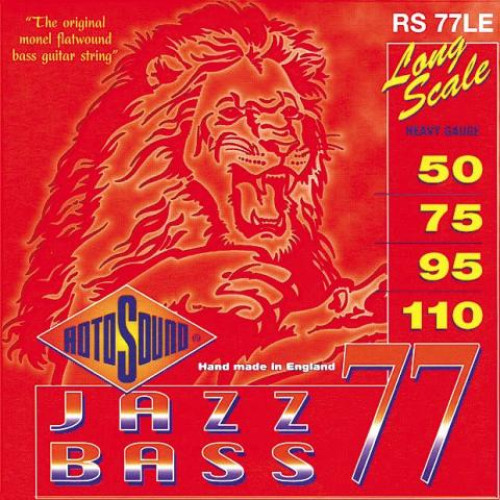Rotosound RS77LE струны для Jazz Bass 50-110, стальные Rotosound RS77LE струны для Jazz Bass 50-110, стальные