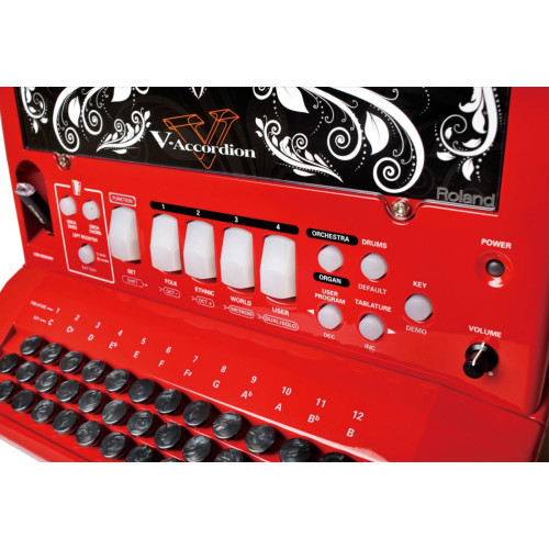 Roland FR-18D RD цифровой аккордеон Roland FR-18D RD цифровой аккордеон