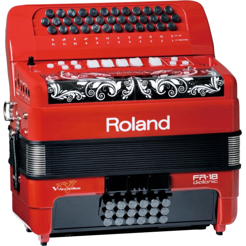 Roland FR-18D RD цифровой аккордеон Roland FR-18D RD цифровой аккордеон