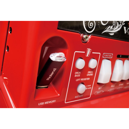 Roland FR-18D RD цифровой аккордеон Roland FR-18D RD цифровой аккордеон