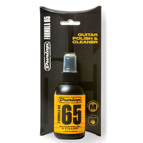 Dunlop Formula 65 Guitar Polish & Cleaner 654C средство для очистки / полировка для гитар, 118 мл + салфетка Dunlop Formula 65 Guitar Polish & Cleaner 654C средство для очистки / полировка для гитар, 118 мл + салфетка