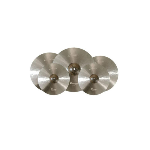 Aisen B20 Vintage Cymbal Pack набор тарелок (14',16',18',20') + чехол для тарелок