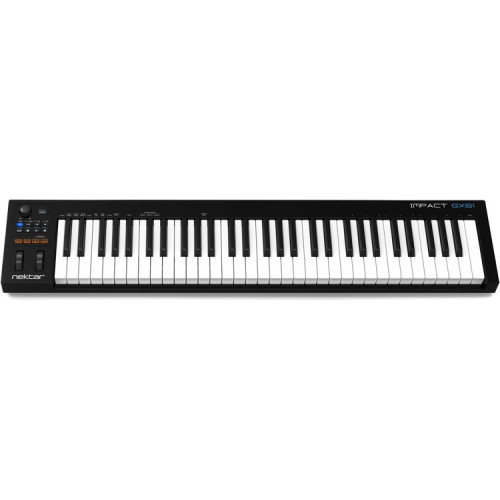 Nektar Impact GX61 USB MIDI клавиатура, 61 клавиш Nektar Impact GX61 USB MIDI клавиатура, 61 клавиш