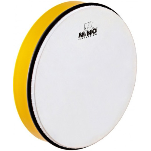 Meinl Nino6Y ручной барабан 12' с колотушкой желтый, мембрана пластик Meinl Nino6Y ручной барабан 12' с колотушкой желтый, мембрана пластик