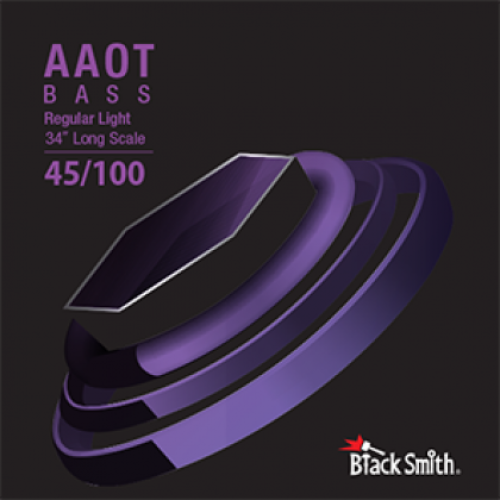 BlackSmith Bass Regular Light 34" Long Scale 45/100 струны для бас-гитары, 45-100, мензура 34", никель BlackSmith Bass Regular Light 34" Long Scale 45/100 струны для бас-гитары, 45-100, мензура 34", никель