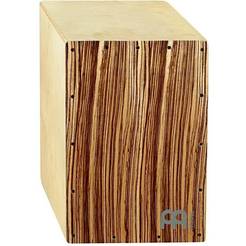 Meinl BC1NTEZ Exotic Zebrano cajon кахон 11 3/4'', зебрано/ берёза, чехол в комплекте Meinl BC1NTEZ Exotic Zebrano cajon кахон 11 3/4'', зебрано/ берёза, чехол в комплекте