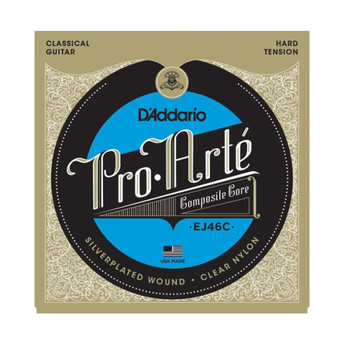 D'Addario EJ46C струны для классической гитары, нейлон, сильное натяжение D'Addario EJ46C струны для классической гитары, нейлон, сильное натяжение