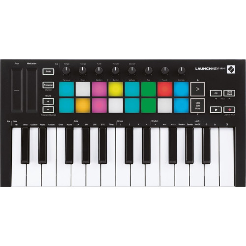 Novation LaunchKey Mini MK3 контроллер, 25 клавиш Novation LaunchKey Mini MK3 контроллер, 25 клавиш
