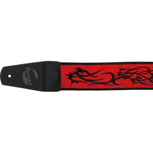 Ibanez GST610TA-RD Tatoo Strap гитарный ремень Ibanez GST610TA-RD Tatoo Strap гитарный ремень