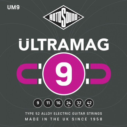 Rotosound UM10 Ultramag струны для электрогитары, 10-46 Rotosound UM10 Ultramag струны для электрогитары, 10-46