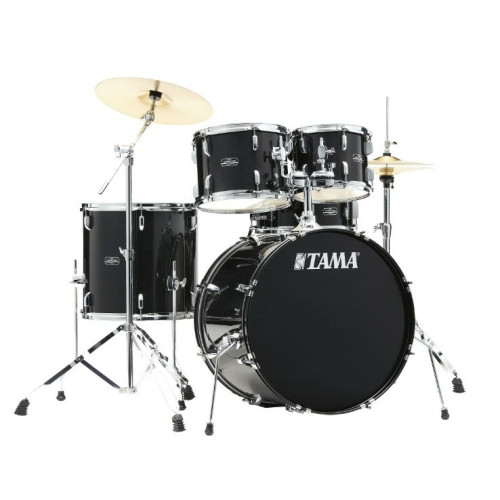 Tama ST52H4C-BNS Stagestar ударная установка из 5-ти барабанов со стойками и тарелками, цвет искрящийся черный Tama ST52H4C-BNS Stagestar ударная установка из 5-ти барабанов со стойками и тарелками, цвет искрящийся черный