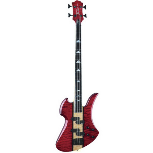 B.C.Rich HCMBTR бас-гитара Heritage Classic Mockingbird, Trans Red B.C.Rich HCMBTR бас-гитара Heritage Classic Mockingbird, Trans Red
