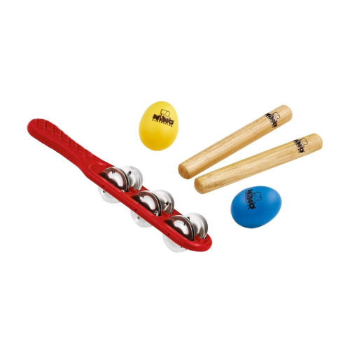 Meinl NINOSET2 детский перкуссионный набор, 5 предметов Meinl NINOSET2 детский перкуссионный набор, 5 предметов