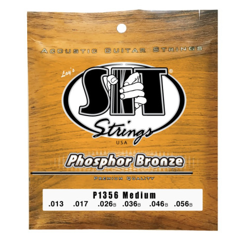 SIT Strings P1356 струны для акустической гитары, толщина .013 - .056 SIT Strings P1356 струны для акустической гитары, толщина .013 - .056
