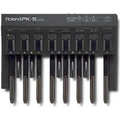 Roland PK-5 ножная педальная MIDI-клавиатура Roland PK-5 ножная педальная MIDI-клавиатура