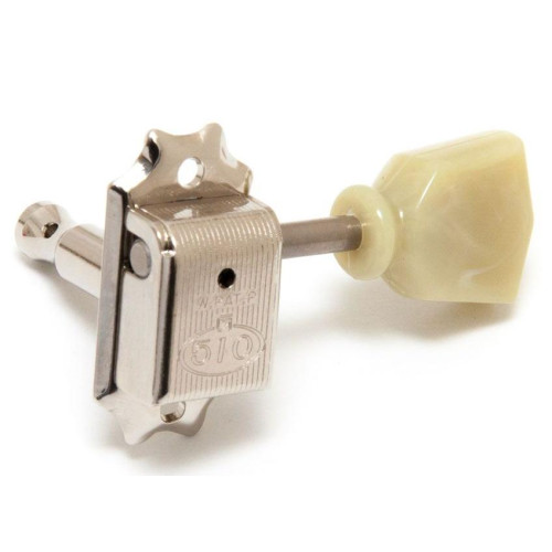 Gotoh SD510-SL-N-(L3+R3) колки Vintage style, 3+3, цвет никель Gotoh SD510-SL-N-(L3+R3) колки Vintage style, 3+3, цвет никель