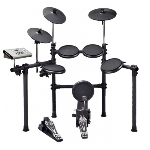 Medeli DD504D цифровая ударная установка, малый 2 зоны, 3 тома, бочка, 2 тарелки с глушением, хэт Medeli DD504D цифровая ударная установка, малый 2 зоны, 3 тома, бочка, 2 тарелки с глушением, хэт