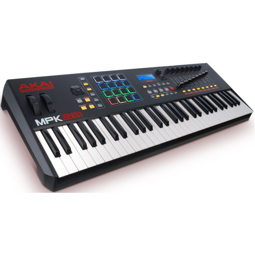 Akai Pro MPK261 USB миди клавиатура, 61 клавиша Akai Pro MPK261 USB миди клавиатура, 61 клавиша