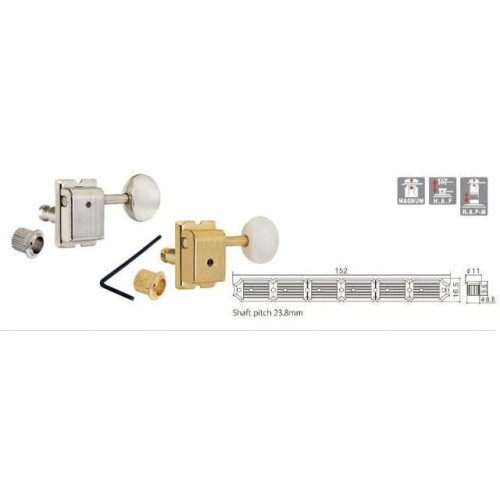 Gotoh SD91-MG-T-05M-N-(L6) колки локовые, 6 в ряд, никель Gotoh SD91-MG-T-05M-N-(L6) колки локовые, 6 в ряд, никель