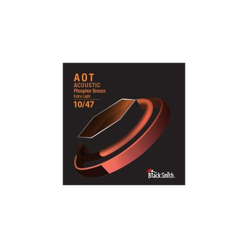 BlackSmith AOT Acoustic Phosphor Bronze Extra Light 10/47 струны для акустической гитары, 10-47 BlackSmith AOT Acoustic Phosphor Bronze Extra Light 10/47 струны для акустической гитары, 10-47