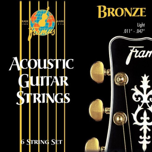 Framus 48200L струны для акустической гитары 11-47, медь/цинк Framus 48200L струны для акустической гитары 11-47, медь/цинк