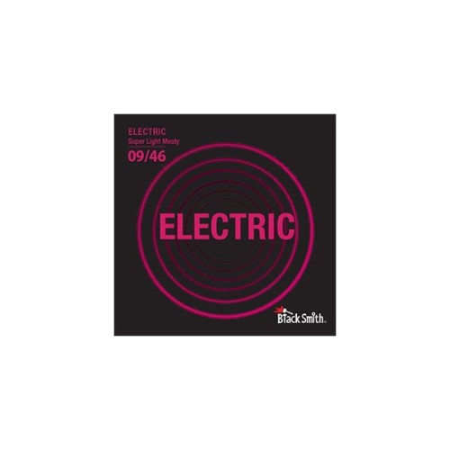 BlackSmith Electric Super Light Meaty 09/46 струны для электрогитары, 9-46, оплетка из никеля BlackSmith Electric Super Light Meaty 09/46 струны для электрогитары, 9-46, оплетка из никеля