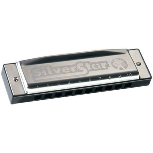 Hohner Silver Star 504 / 20 G диатоническая губная гармошка в тональности G (''Соль'') Hohner Silver Star 504 / 20 G диатоническая губная гармошка в тональности G (''Соль'')