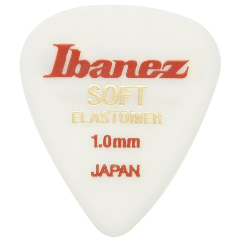 Ibanez EL14ST10 Flat Pick Elastomer медиатор, толщина 1 мм Ibanez EL14ST10 Flat Pick Elastomer медиатор, толщина 1 мм