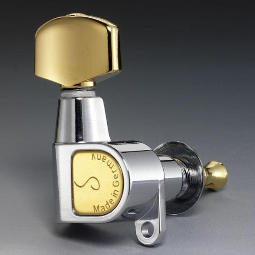 Schaller 503a M6GA колки 3 / 3, позолота Schaller 503a M6GA колки 3 / 3, позолота