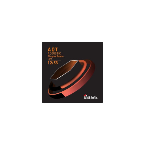 BlackSmith AOT Acoustic Phosphor Bronze Light 12/53 струны для акустической гитары, 12-53 BlackSmith AOT Acoustic Phosphor Bronze Light 12/53 струны для акустической гитары, 12-53