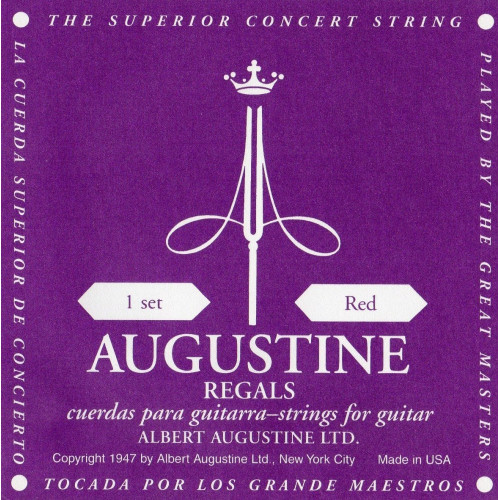 Augustine Regals Red комплект струн для акустической гитары Augustine Regals Red комплект струн для акустической гитары