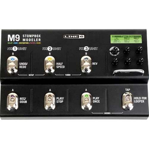 Line 6 M9 Stompbox процессор-педалбоард напольный, 86 эффектов, до 3х одновременно Line 6 M9 Stompbox процессор-педалбоард напольный, 86 эффектов, до 3х одновременно