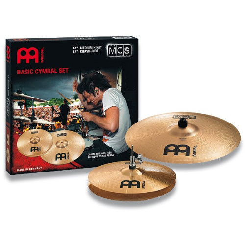 Meinl MCS1418 набор тарелок 14" Hihat, 18" Crash Ride Meinl MCS1418 набор тарелок 14" Hihat, 18" Crash Ride