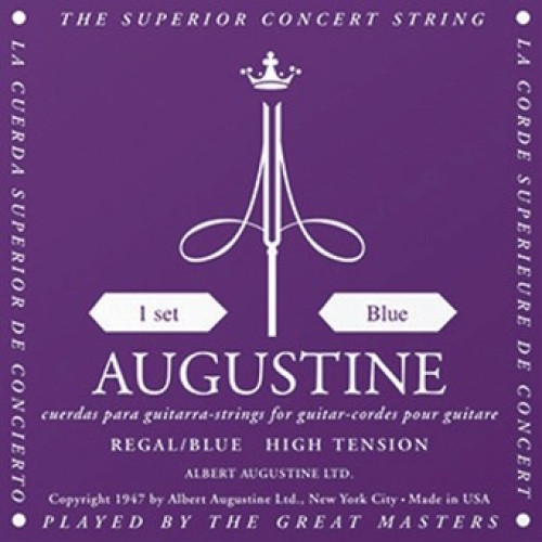 Augustine Regals Blue high tension комплект струн для акустической гитары Augustine Regals Blue high tension комплект струн для акустической гитары