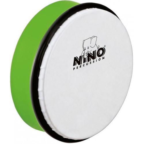 Meinl Nino4GG ручной барабан 6' с колотушкой зеленый, мембрана пластик Meinl Nino4GG ручной барабан 6' с колотушкой зеленый, мембрана пластик